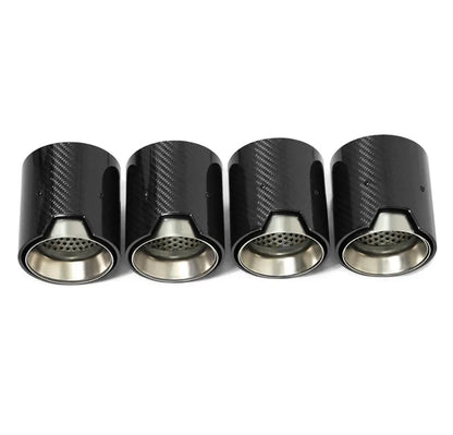 KOŃCÓWKA WYDECHU 60-63MM 92MM 105MM CARBON SREBRNE do BMW