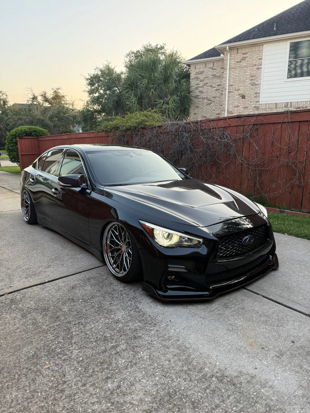 DOKŁADKA przód INFINITI Q50 S przednia przedniego zderzaka 2017-2024