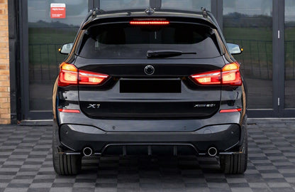 Dyfuzor BMW X1 F48 M Sport 2015-2019 dokładka tylnego zderzaka tył