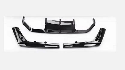 DYFUZOR SPOILER BMW M3 M4 F80 F82 F83 CZARNY POŁYSK dokładka zderzaka