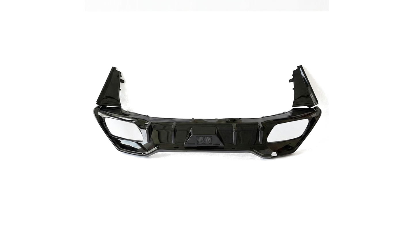 Dyfuzor zderzaka tylnego z lampą LED pasujący do BMW serii 8 - G14 / G15
