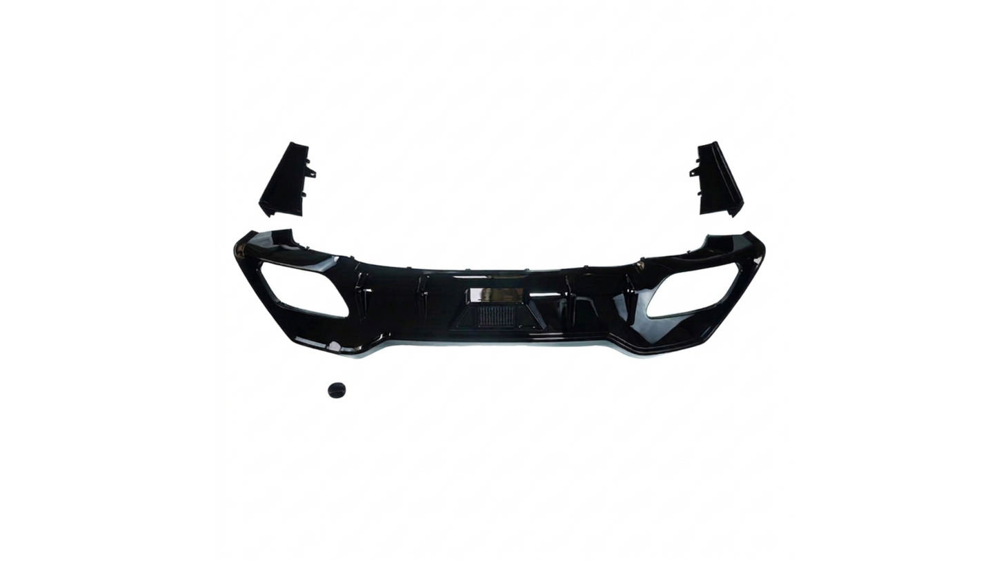 Dyfuzor zderzaka tylnego z lampą LED pasujący do BMW serii 8 - G14 / G15