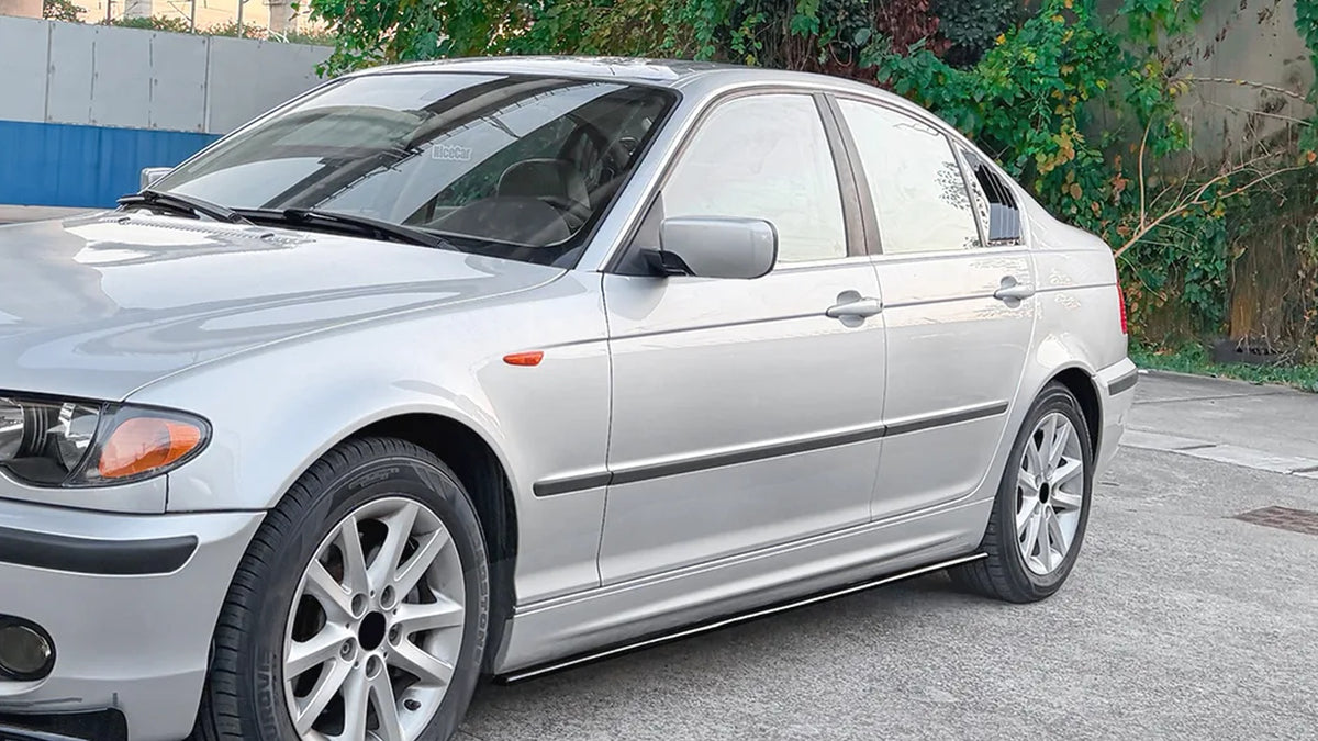 DOKŁADKI PROGOWE do BMW E46 MPAKIET 1998-2007 Seria 3 progi