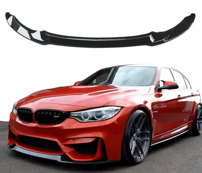 Komplet dokładek do BMW M3 M4 F80 F82 F83 czarny połysk przód tył progi ZESTAW