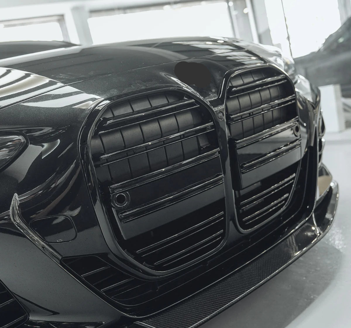 GRILL NERKI BMW G22 G23 Czarny Połysk Czarne PRZEDLIFT M PAKIET M4 ATRAPA
