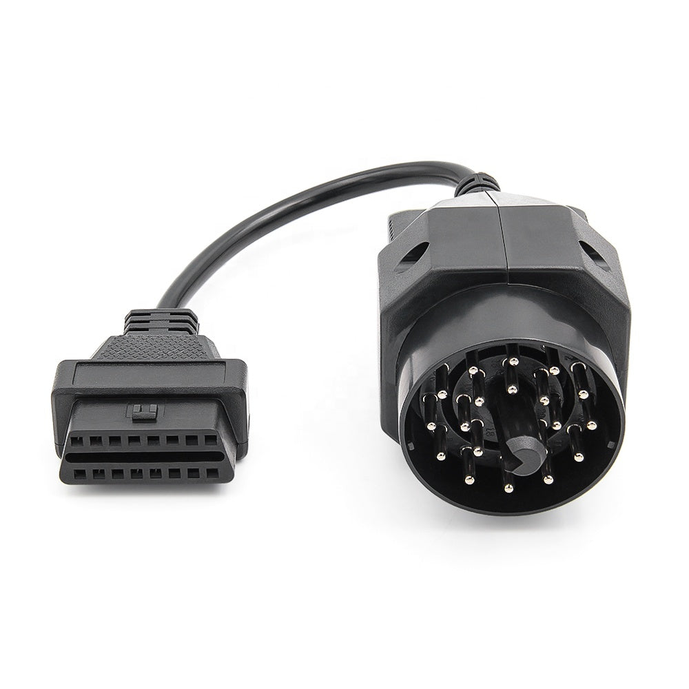 KABEL ADAPTER Przejściówka BMW 20 PIN - OBD2 E30 E32 E34 E36 E38 E39 E46