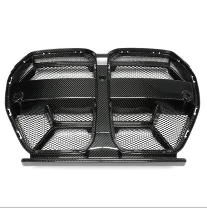 Nerki grill CARBON do BMW M3 M4 G80 G81 G82 G83 CSL standard + siatka ochronna