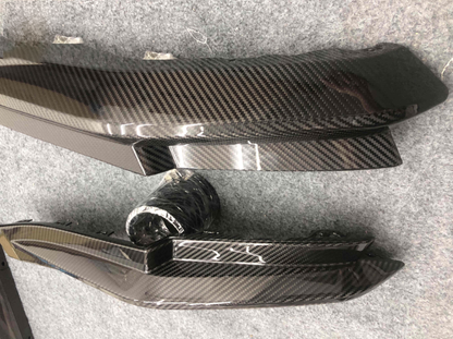 dokładki Dyfuzora do BMW G80 G81 M3 CARBON włókno węglowe tylne boczne tył OEM Style