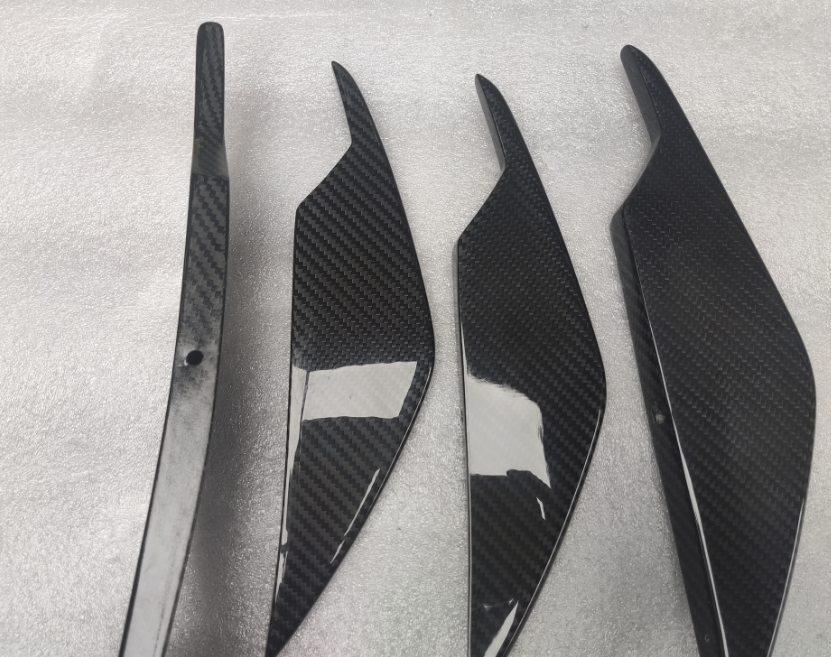 canards PRZÓD do BMW G80 G81 M3 CARBON włókno węglowe DOKŁADKI zderzaka
