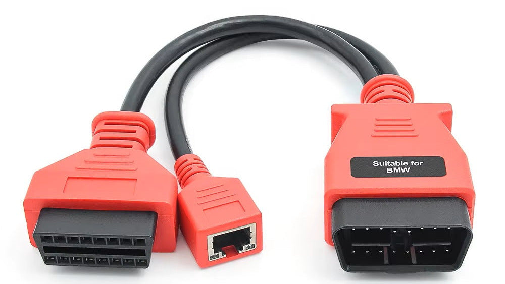 Adapter BAYPASS OBD2 Ethernet RJ45 do BMW seria F G kabel diagnostyczny