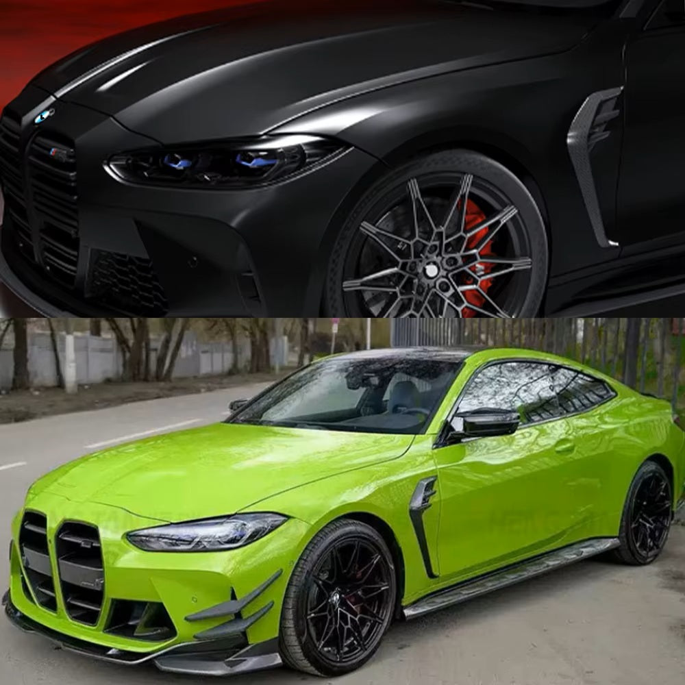 dokładki błotnika do BMW G80 G81 M3 CARBON włókno węglowe poszerzenia CM