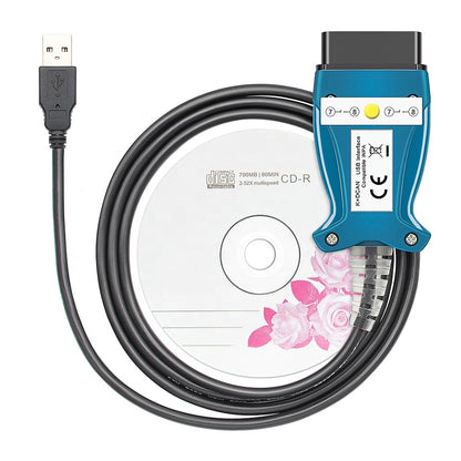 KABEL INTERFEJS K+DCAN do BMW serii E działa z INPA ISTA NCS WINKFP DO E36 E46 E39 E60 E61 E90 E91 E65 E87 E82 E81 kdcan