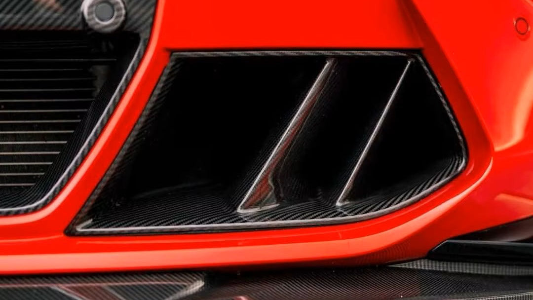 wloty powietrza zderzaka CARBON podwójne do BMW M3 M4 G80 G81 G82 G83 PREPREG (Kopia)