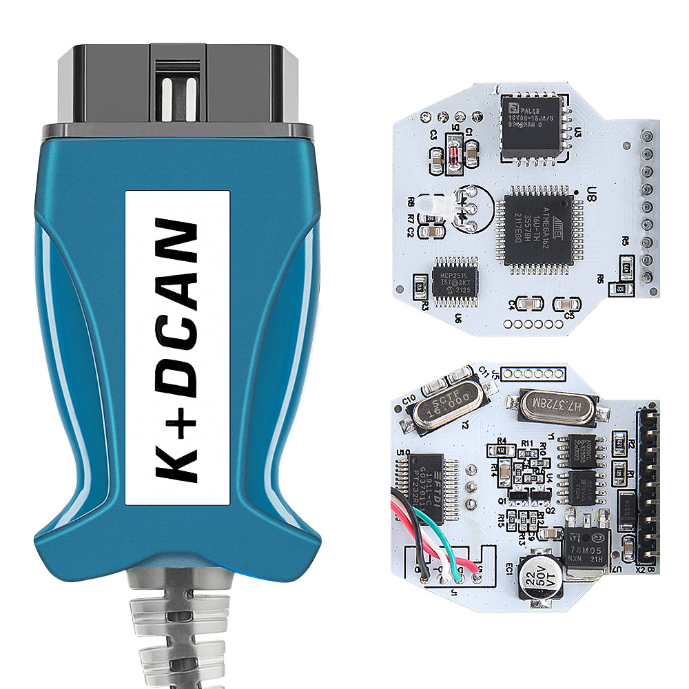KABEL INTERFEJS K+DCAN do BMW serii E działa z INPA ISTA NCS WINKFP DO E36 E46 E39 E60 E61 E90 E91 E65 E87 E82 E81 kdcan