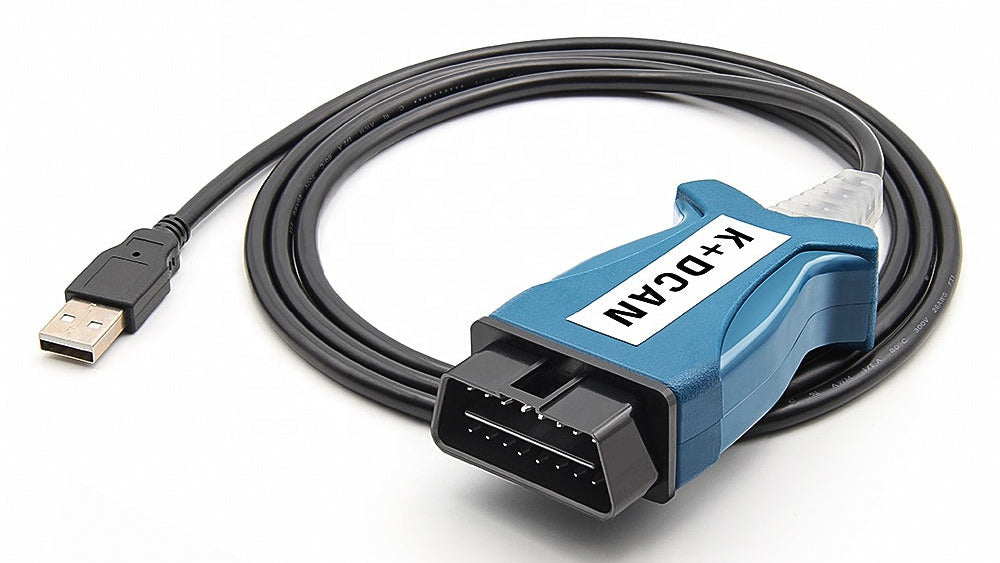 KABEL INTERFEJS K+DCAN do BMW serii E działa z INPA ISTA NCS WINKFP DO E36 E46 E39 E60 E61 E90 E91 E65 E87 E82 E81 kdcan