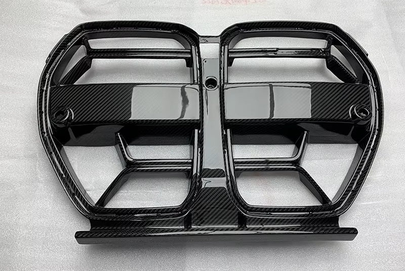 Nerki grill CARBON do BMW M3 M4 G80 G81 G82 G83 CSL bez ACC