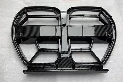 Nerki grill CARBON do BMW M3 M4 G80 G81 G82 G83 CSL bez ACC