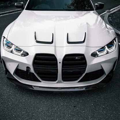 dokładka maski CARBON do BMW M3 M4 G80 G81G82 G83 na maske pokrywe włókno węglowe
