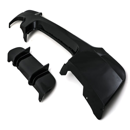DYFUZOR SPOILER do BMW 3 E92 E93 czarny połysk dokładka zderzaka 318 320 325 330