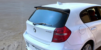 Spoiler dachowy do BMW E87 E81 czarny połysk lotka spojler klapy tylnej seria 1