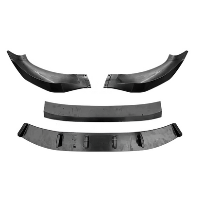 DOKŁADKA PRZÓD BMW G01 X3 2017-2021 przedni przednia SPLITTER spoiler czarny połysk