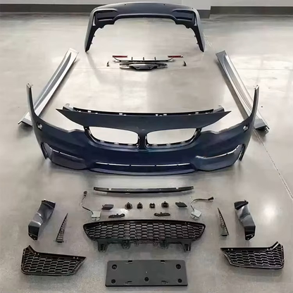 ZDERZAKI zestaw BODYKIT M4LOOK do BMW 4 F32 F33 coupe cabrio 2013-2020 PRZÓD TYŁ PROGI