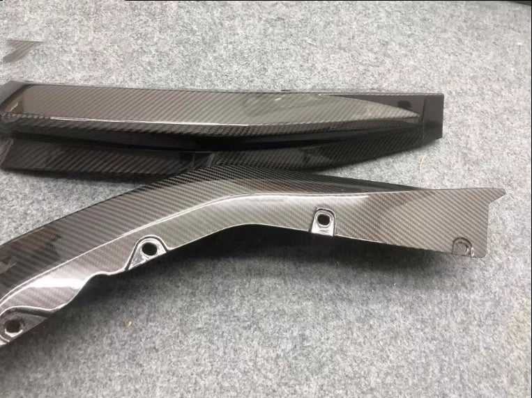 dokładki Dyfuzora do BMW G80 G81 M3 CARBON włókno węglowe tylne boczne tył OEM Style