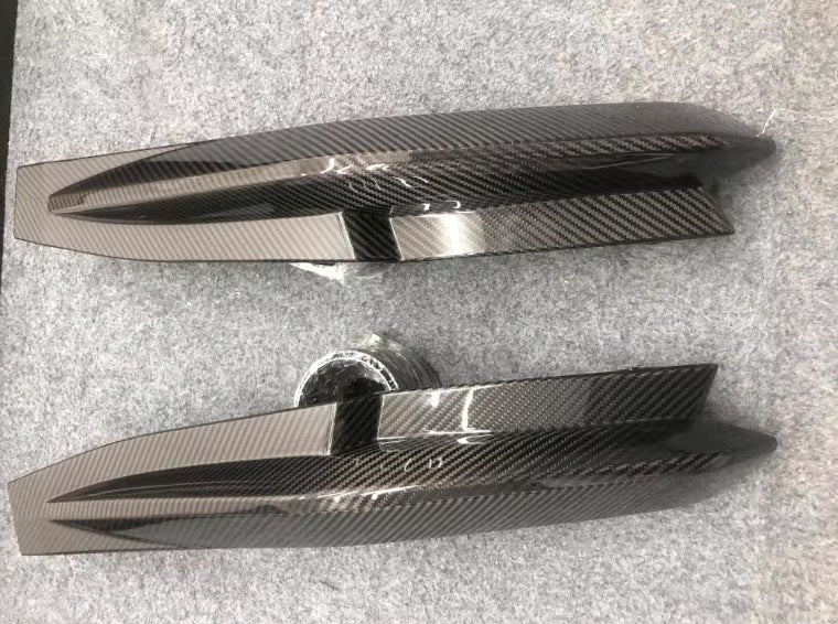 dokładki Dyfuzora do BMW G80 G81 M3 CARBON włókno węglowe tylne boczne tył OEM Style