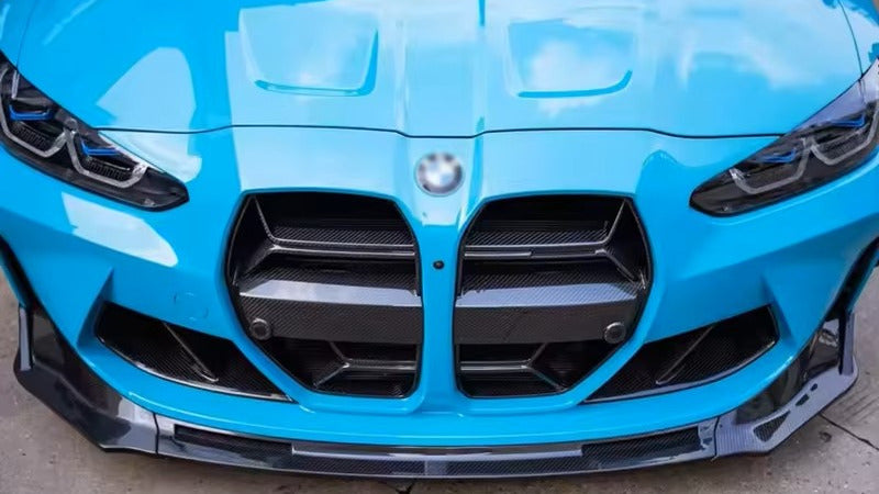 Nerki grill CARBON do BMW M3 M4 G80 G81 G82 G83 CSL bez ACC