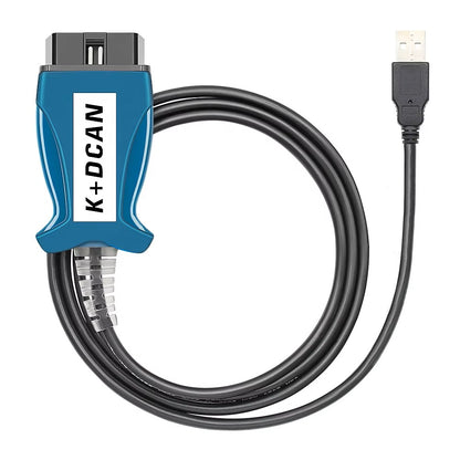 KABEL INTERFEJS K+DCAN do BMW serii E działa z INPA ISTA NCS WINKFP DO E36 E46 E39 E60 E61 E90 E91 E65 E87 E82 E81 kdcan
