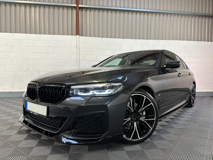 DOKŁADKA Splitter PRZÓD BMW 5 G30 G31 Lci 2020-2024 pełny spoiler przedni