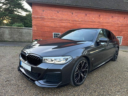 DOKŁADKA Splitter PRZÓD BMW 5 G30 G31 Lci 2020-2024 pełny spoiler przedni