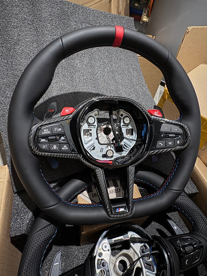 Sportowa kierownica M‑Pakiet do BMW seria G G20 G21 G22 G23 G80 G81 G82 G83 G01 G15 G02 G87 G42M2 M3 M4