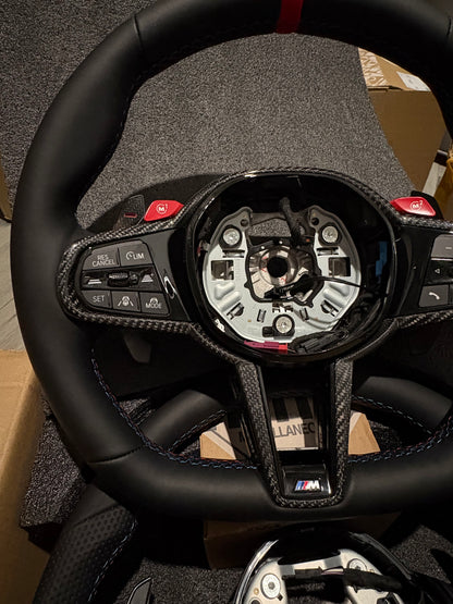 Sportowa kierownica M‑Pakiet do BMW seria G G20 G21 G22 G23 G80 G81 G82 G83 G01 G15 G02 G87 G42M2 M3 M4