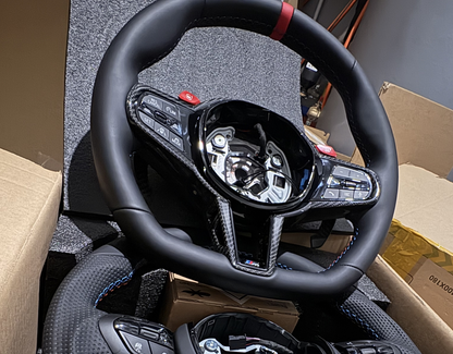 Sportowa kierownica M‑Pakiet do BMW seria G G20 G21 G22 G23 G80 G81 G82 G83 G01 G15 G02 G87 G42M2 M3 M4