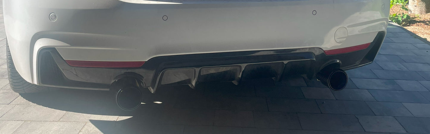 KOŃCÓWKA WYDECHU 60-63MM 92MM 105MM CARBON CZARNE do BMW