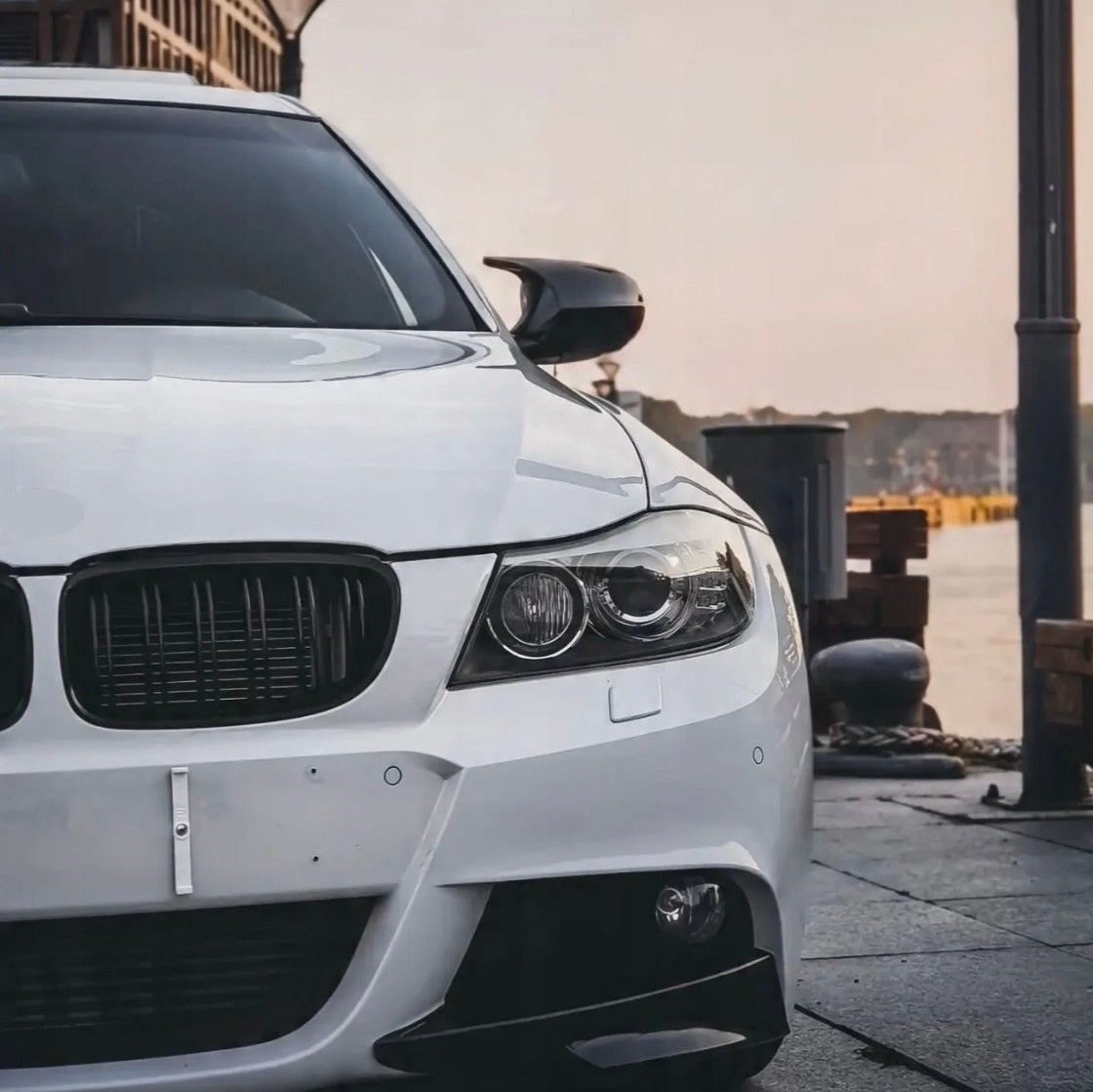 OBUDOWY LUSTEREK BMW E87 E81 E82 E90 E91 E92 E93 MLOOK LCI NAKŁADKI NA LUSTERKA LIFT
