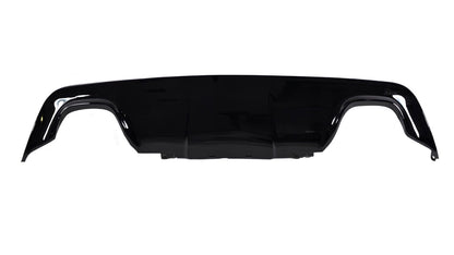 DYFUZOR SPOILER do BMW 5 E60 E61 CZARNY połysk na 4 wydechy 535 540 545 550 M5