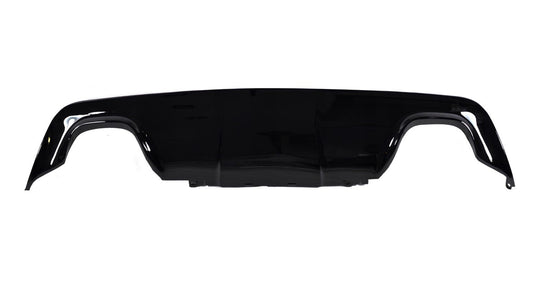 DYFUZOR SPOILER do BMW 5 E60 E61 CZARNY połysk na 4 wydechy 535 540 545 550 M5