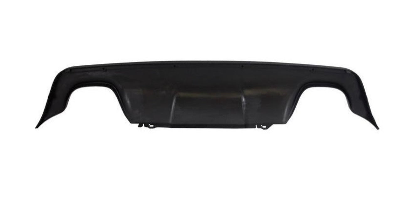 DYFUZOR SPOILER do BMW 5 E60 E61 CZARNY połysk na 4 wydechy 535 540 545 550 M5