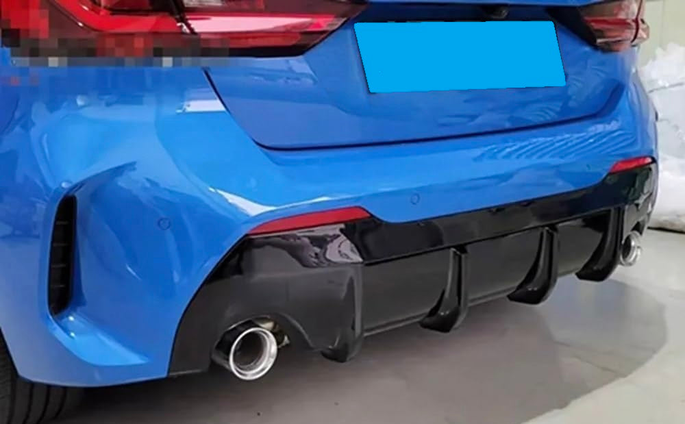 DYFUZOR SPOILER BMW 1 F40 2019-2024 CZARNY POŁYSK dokładka zderzaka