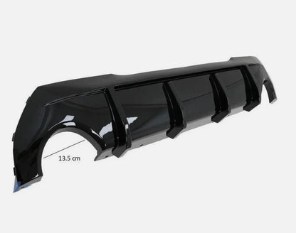 DYFUZOR SPOILER BMW 1 F40 2019-2024 CZARNY POŁYSK dokładka zderzaka