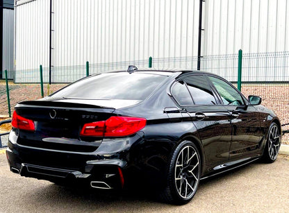 Dokładki progów do BMW G30 G31 2017-2024 F90 progi listwy progowe czarny połysk