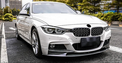 DOKŁADKA Splitter PRZÓD PEŁNY ABS do BMW F30 F31 czarny połysk
