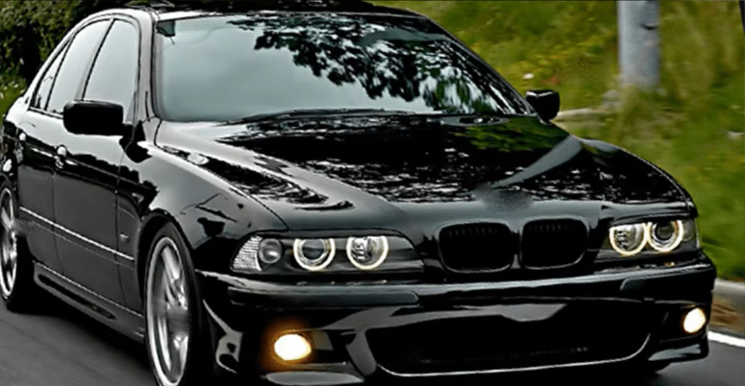 NERKI GRILL BMW E39 1995-2004 CZARNY POŁYSK M5 LOOK atrapa chłodnicy