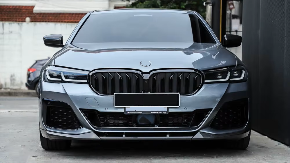DOKŁADKA Splitter PRZÓD BMW 5 G30 G31 Lci 2020-2024 pełny spoiler przedni