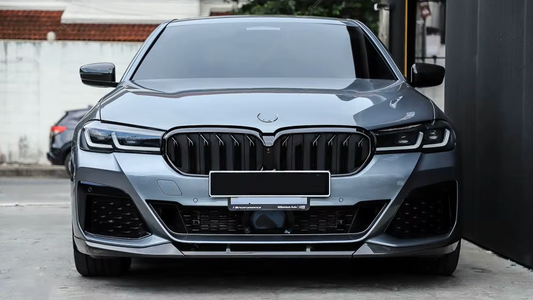 DOKŁADKA Splitter PRZÓD BMW 5 G30 G31 Lci 2020-2024 pełny spoiler przedni