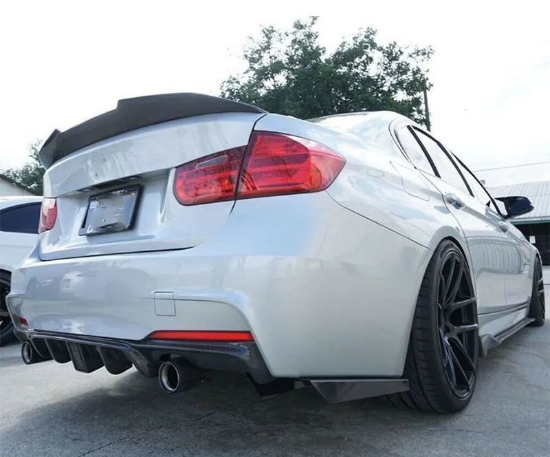 DOKŁADKA BMW F30 F31 tylne boczne splittery dyfuzora seria 3