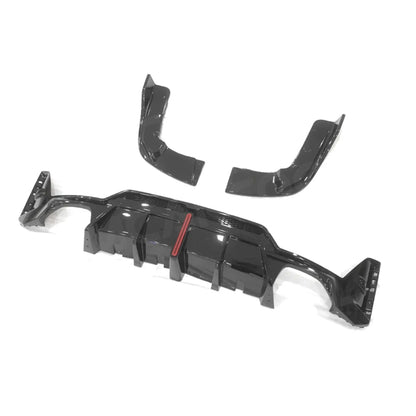 DYFUZOR LED BMW G20 G21 LCI LIFT M340 / M340look SPOILER + 4 końcówki wydechu