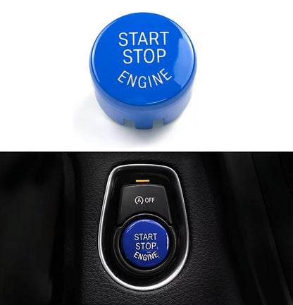 Nakładka obudowa Przycisk Start Stop BMW F 1/3/4/5/6/7 X1/3/4/5/6 NIEBIESKI NIEBIESKA F20 F21 F22 F23 F30 F31 F32 F33 F34 F36 F10 F11 F12 F13 F01 F02 F48 F25 F26 F15 F16 (Kopia)